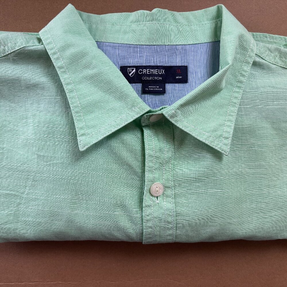 Men's Daniel Cremieux Shirt 100% Cotton long sleeve shirt. Size: XL